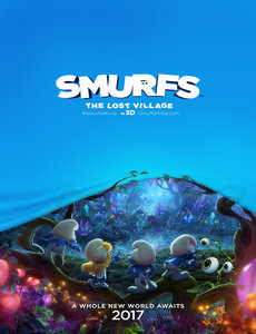 Smurfs: The Lost Village Poster